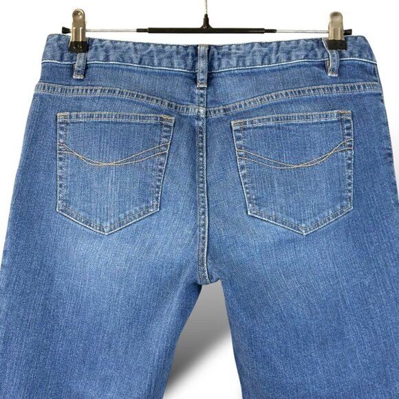 J.Jill Jeans Womens 6P Petite Medium Wash Skinny Ankle Mid-Rise Stretch Denim - Picture 5 of 12